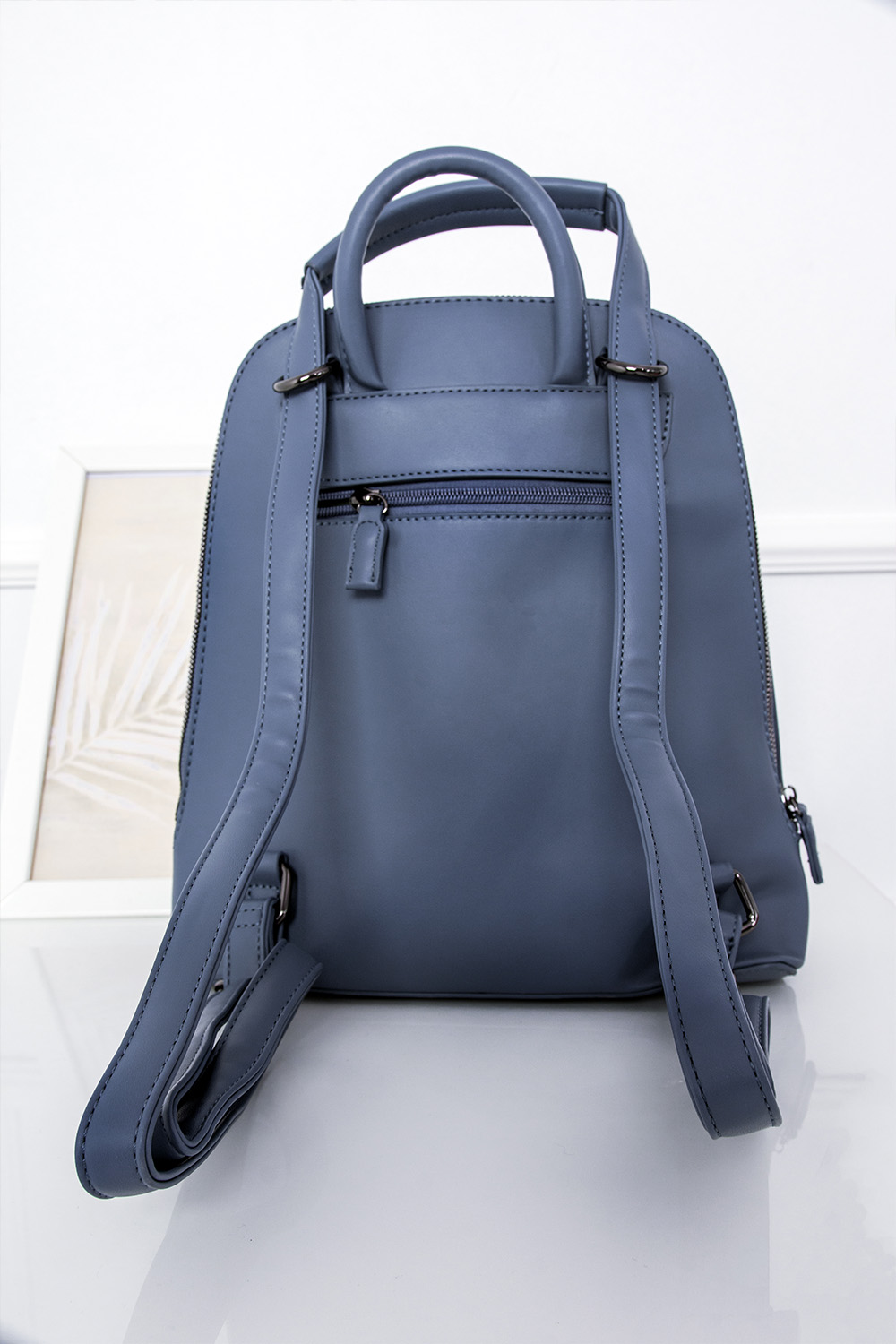Backpack με δύο θέσεις - ΜΠΛΕ
