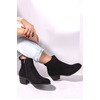 Μποτάκια suede με λάστιχο Μποτάκια suede με λάστιχο