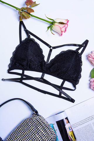 Bralette με δαντέλα