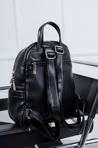 Καπιτονέ backpack με φερμουάρ
